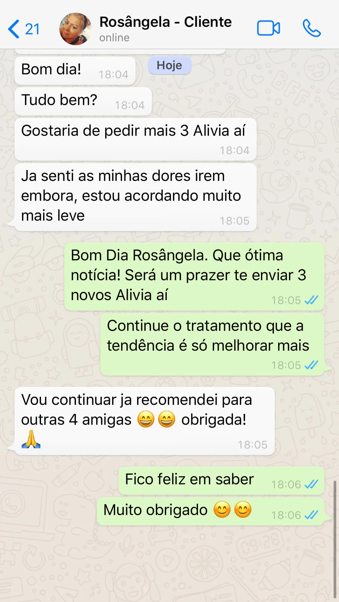 Depoimento Rosangela